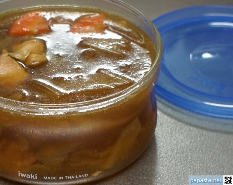 カレー南蛮うどんの具の完成